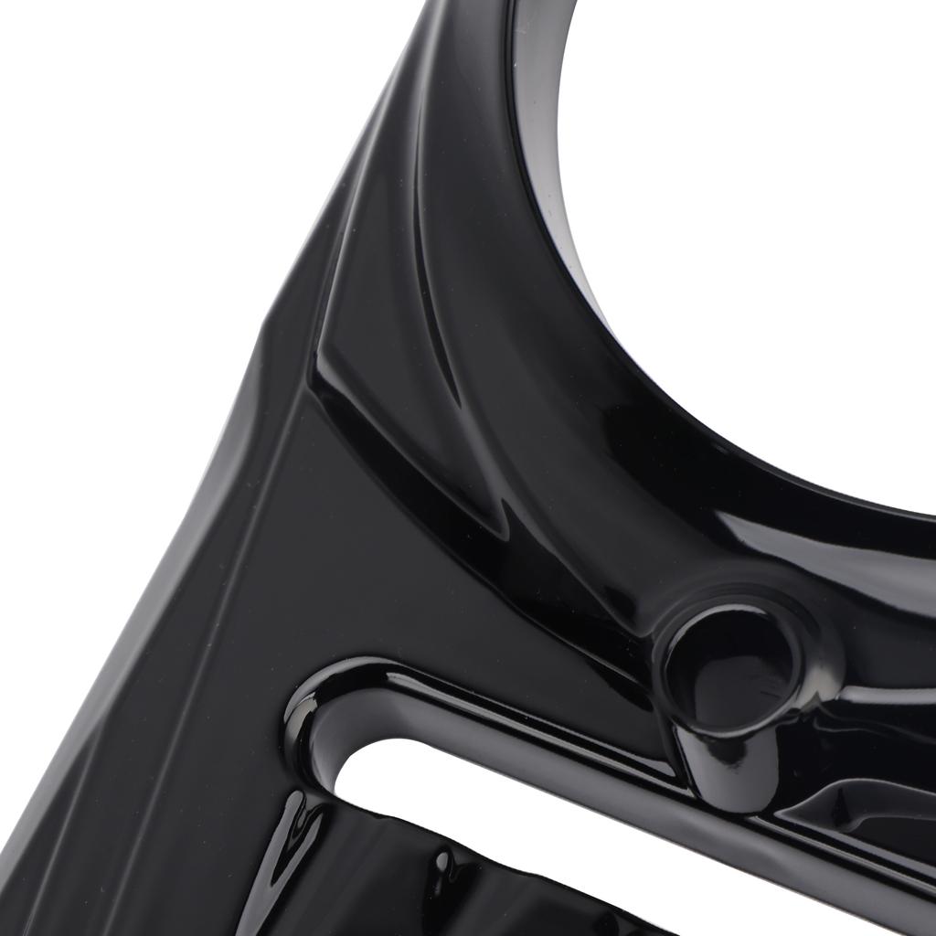 Gas Tank Dash Panel Insert Cover For Softail FLSTC FXST Street Glide Black