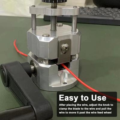 Portable Household Aluminum Alloy Wire Stripper Manual Wire Stripping Tool 2 20mm Cable Electric Peeling Machine with