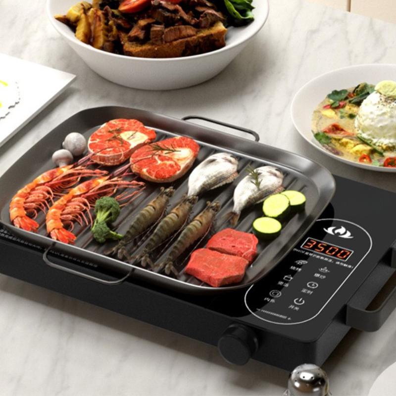 3500W High Power Electric Ceramic Stove Household Stir Fry Induction Cooker Kitchen Cooking Heating Stove