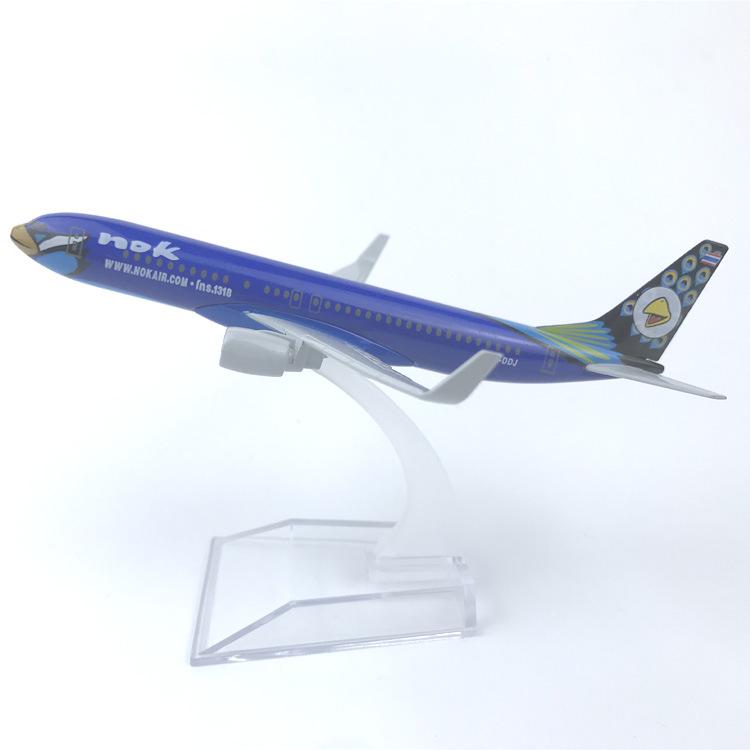 Thai Airways Blue Bird NOK 16CM Alloy Airplane Model