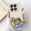 For Xiaomi 14T Pro Case Cute Dog Cartoon Cover Soft TPU Full Cameras Protection Shell For Xiaomi Mi 14T Pro Mi14T 5G Phone Cases