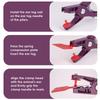 New Alloy Pig Cattle Sheep Ear Tag Installation Plier  1Pc Animal Ear Tag Pliers with 100pc Ear Tag Ear Tag Installation Plier