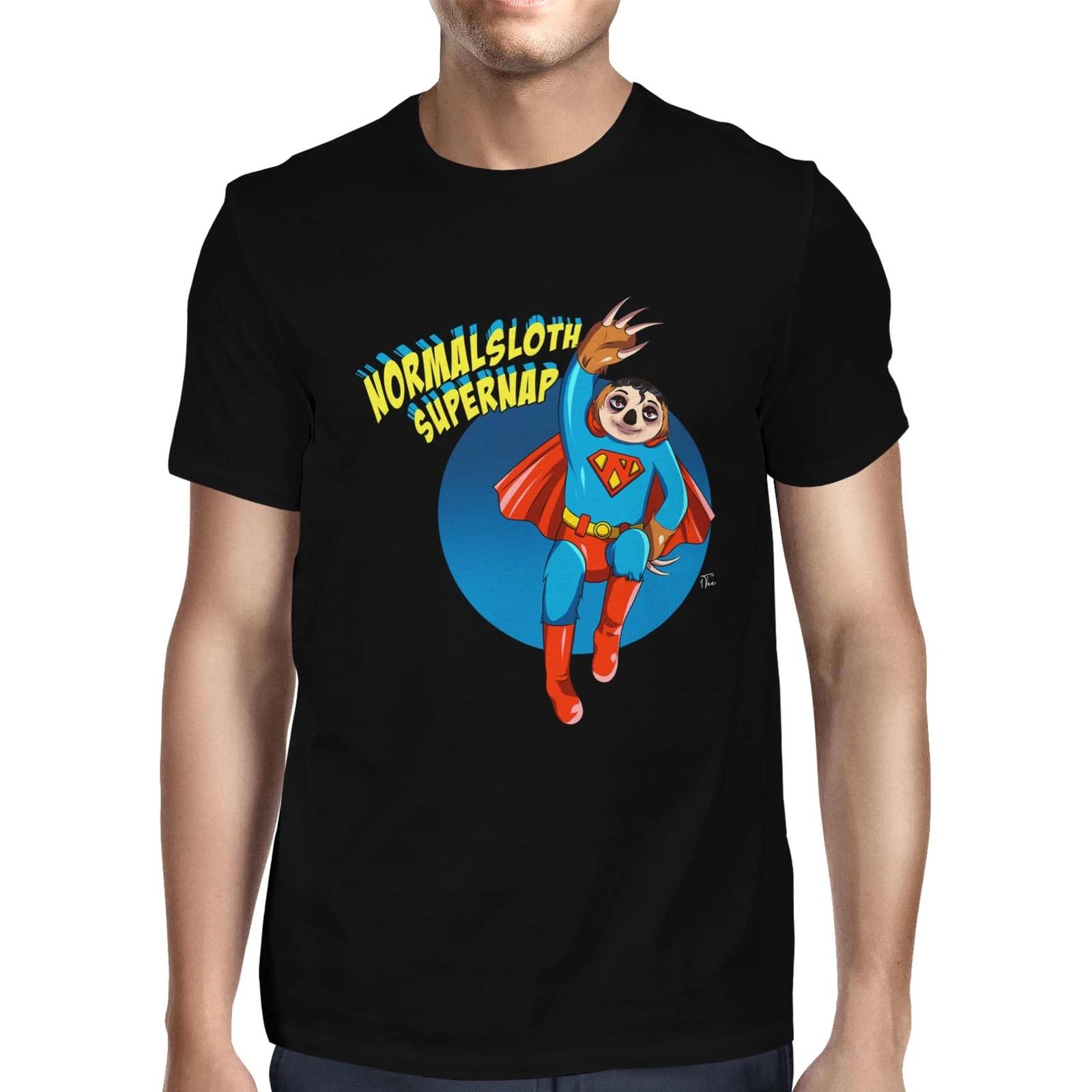 1Tee Mens Normal Sloth, Supernap T-Shirt XXL