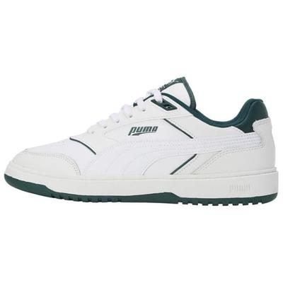 Doublecourt Low Top Skateboard Shoes Men's White Green 393284-20