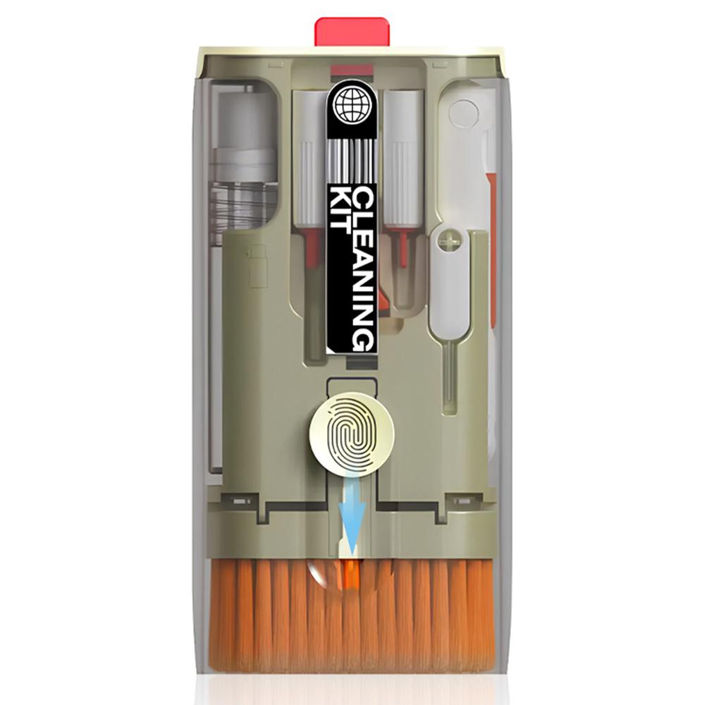 

XUNDD XDOT-070 12 in 1 Multifunctional Cleaning Pen Set Keyboards Screens Headphones Phone Lens Cleaning Kit A