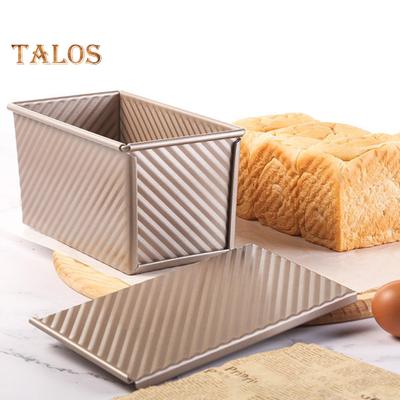 Brot-Toastform, hitzebeständig, macht Toast mit Deckel, nützlich, rechteckige Form, Toastform, Backwerkzeuge