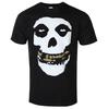 Red Robe Candelabra Skull Misfits Horrorpunk Rock Band Graphic Tshirt Cotton Unisex Unisex Streetwear Tee