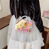 Pompompuricotton For Bag Girls With Chain Strap And Exquisite Bag Shoulder