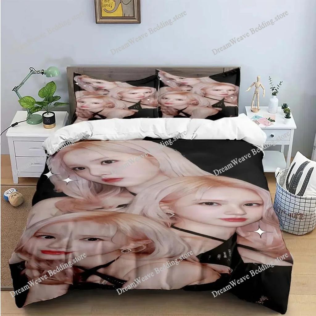 Exquisite Singer E-Eunha Fashion Anime Digital Printing Bedding Set Duvet Cover Comforter Bed Youth Kids Girl Boys Gift741