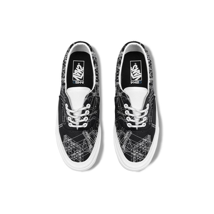 Vans C2H4 X Era Virtual Reality Beta Unisex Sneakers Black Phantom White-Alyssum VN0A5EFN626