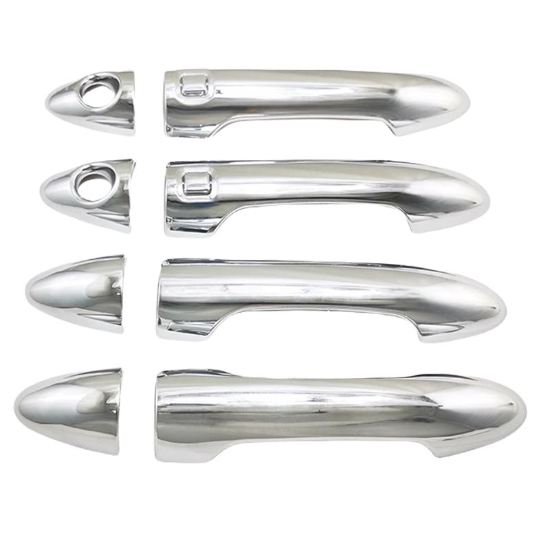 

Car Stickers Cars Accessories ABS plastic Car Exterior Door Handle Cover For Kia Picanto Morning 2016 2017 2018 2019 2020 Chrome silver