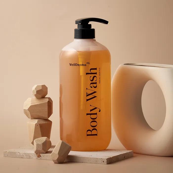 NEW Wellderma Life Lemon Tree Body Wash 1000ml