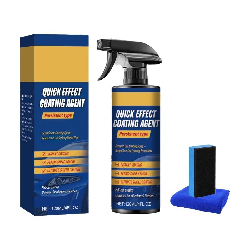 120ml Car Ceramic Coating Maintenance Hydrophobic Layer Cleaning Detailing Automotive Polish Agent