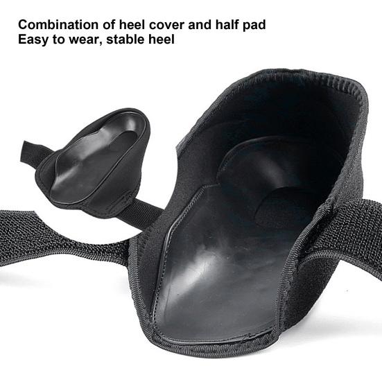 Heel Cup Protector for Men And Women Arch And Ankle Support Heel Inserts Pads for Plantar Fasciitis Achilles Tendonitis Heel Spurs Foot Pain Relief