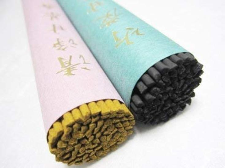 Awaji Baikundou Gift Incense, 8 Bundles with Pure Bamboo Charcoal Sweet Tea Aroma, Perfect for Condolences, Sympathy, 49th Day Memorial Service, 1st