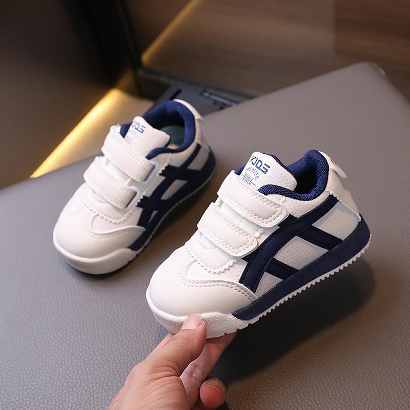 Children's Shoes Spring and Autumn Sports Shoes for Kids Boys and Girls Baby Shoes Running Shoes Leather Upper Single Shoes