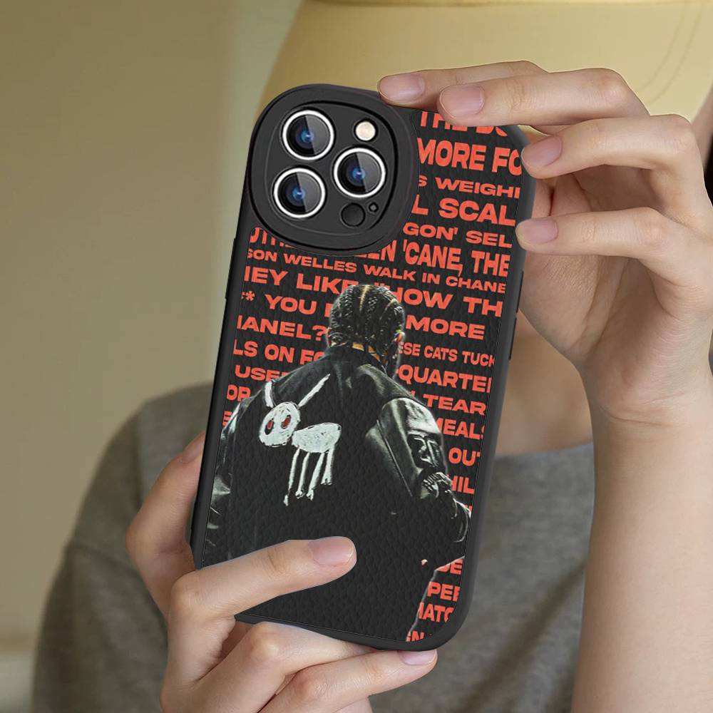 Sänger Rapper D-Drake Handyhülle Für IPhone 16 15 14 13 12 11 Pro Max Plus 16E Weiche Lederhülle