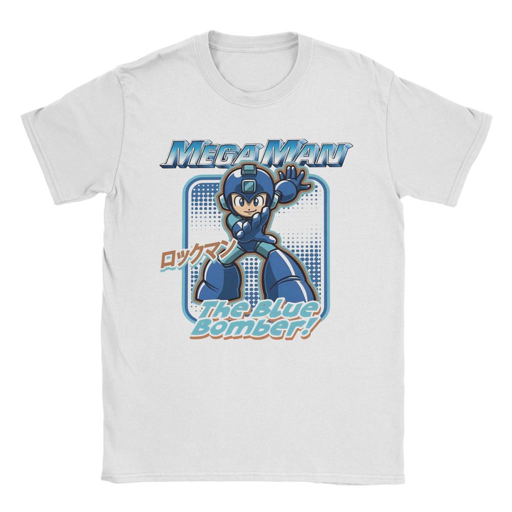 Streetwear Megaman X Zero Art T-Shirt For Men Women O-neck Short Sleeve Tops Shirts  Cotton Summer Clothing