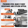 Stainless Steel Work Table Commercial Prep Table 24x36 Inch With 4 Casters