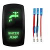 1 Pc Green 12V/24V Rocker Toggle Switch With Jump Wire for Car Boat Truck Marine Yacht Trailer Tractor Jeep YJ JK Vans SXS Battery Switches5