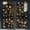 Snowflake Christmas Window Decals Set With Pvc Material For Festive Display