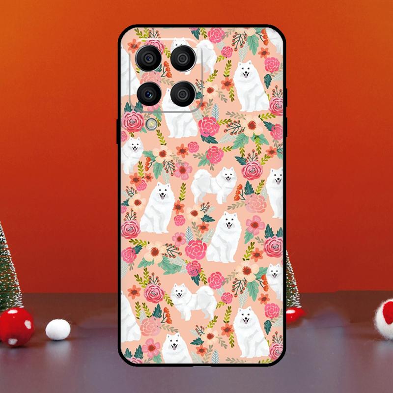 Japanese Spitz Dog For Samsung Galaxy M52 M32 M12 M11 M21 M31 M13 M33 M35 M53 M55 M15 M14 M34 M54 M06 M16 Case