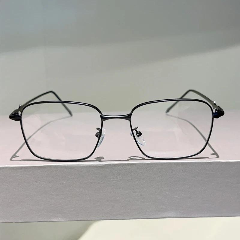 Vintage Square Optical Frames Men Classic Fashion Non-prescription Glasses Women New Trendy Retro Brand Design Eyeglasses