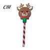 Magic Card Holder for Payment Christmas Tap-to-Pay Wand, Candy Cane Handle Credit Holder, Cute Retail Tool Self Checkout Santa Snowman Tree