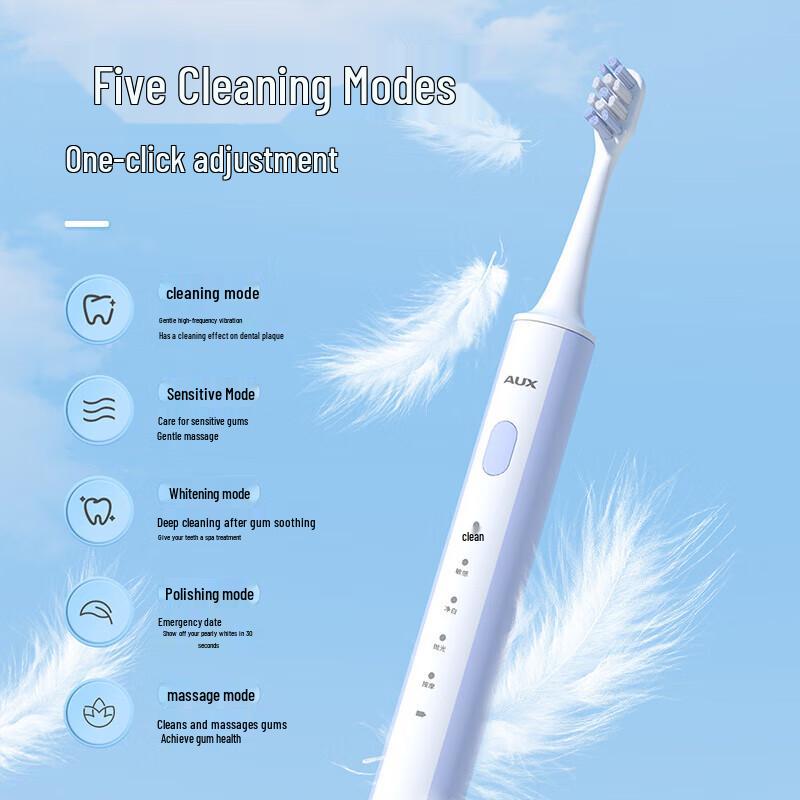 AUX 37DA06 Sonic Electric Toothbrush