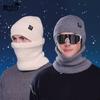 Winter Hat Gloves Scarf Set Fleece Warm Ear Protector Wool Hat Men's Cold-proof Knitted Pullover