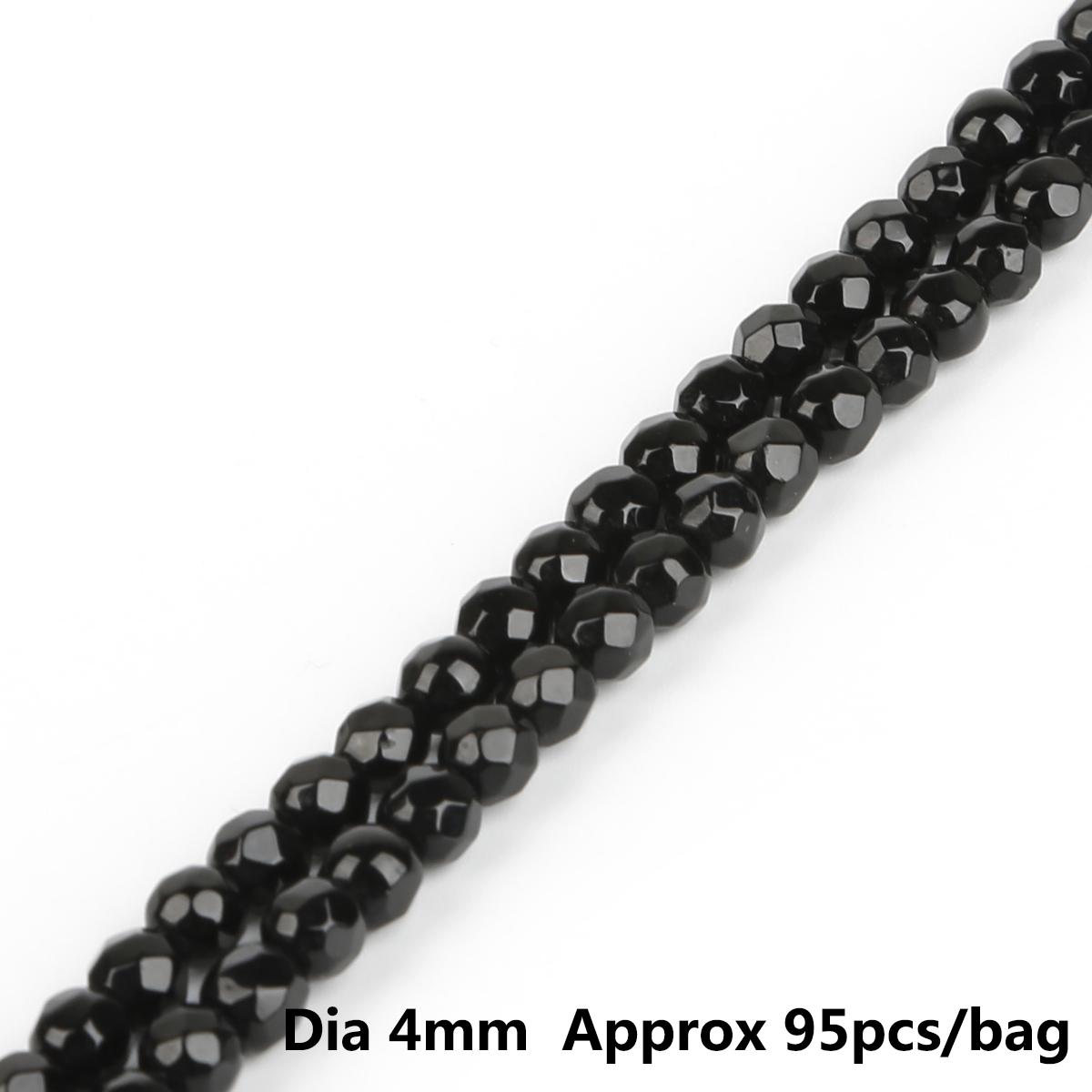 

Натуральный камень, граненые черные агаты, круглые свободные бусины для изготовления ювелирных изделий, размер 15 дюймов, размер 4, 6, 8, 10 мм 4mm 95pcs