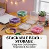 30Pcs Bead Organizer Box Small Plastic Storage Case for Jewelry Craft