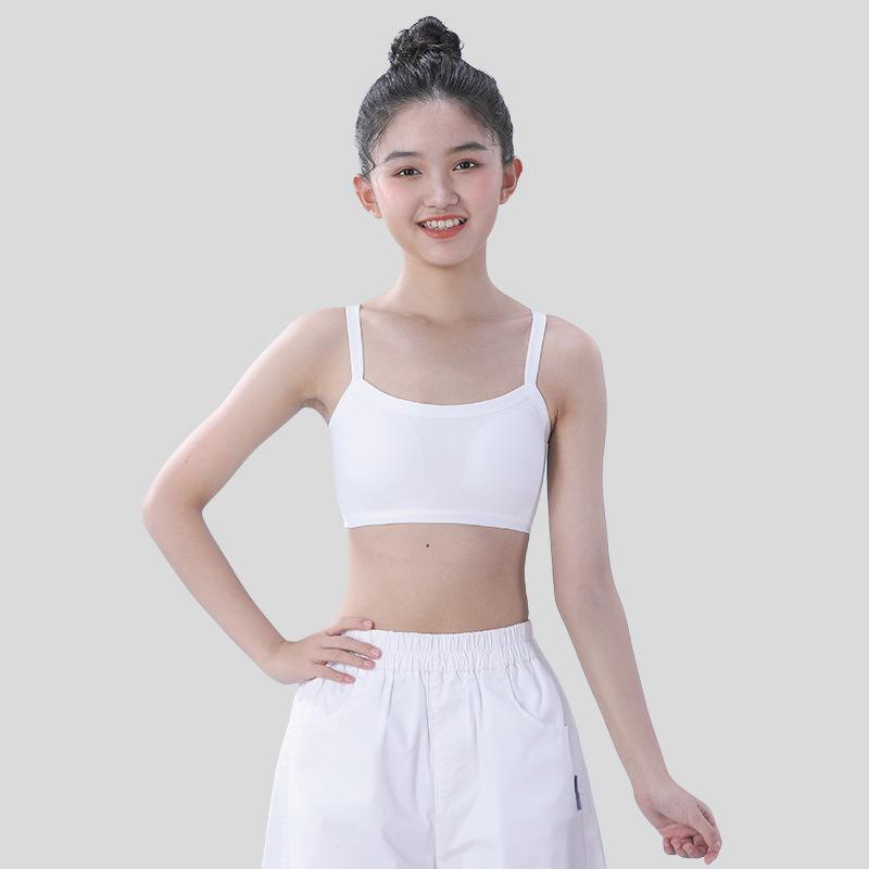 

«Летнее хлопковое нижнее белье для девочек»: Тонкие бюстгальтеры и топы-трубы для молодых фигур. L fits 60-90 jin