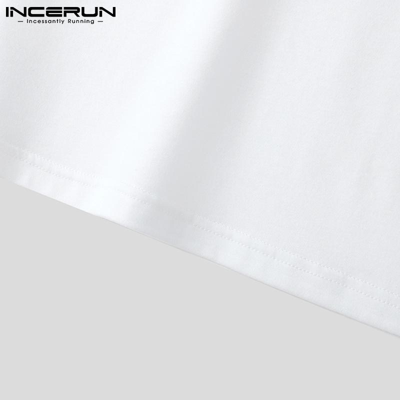 INCERUN Summer Men U Neck Sling Sleeveless Casual Loose Tank Tops Camisole