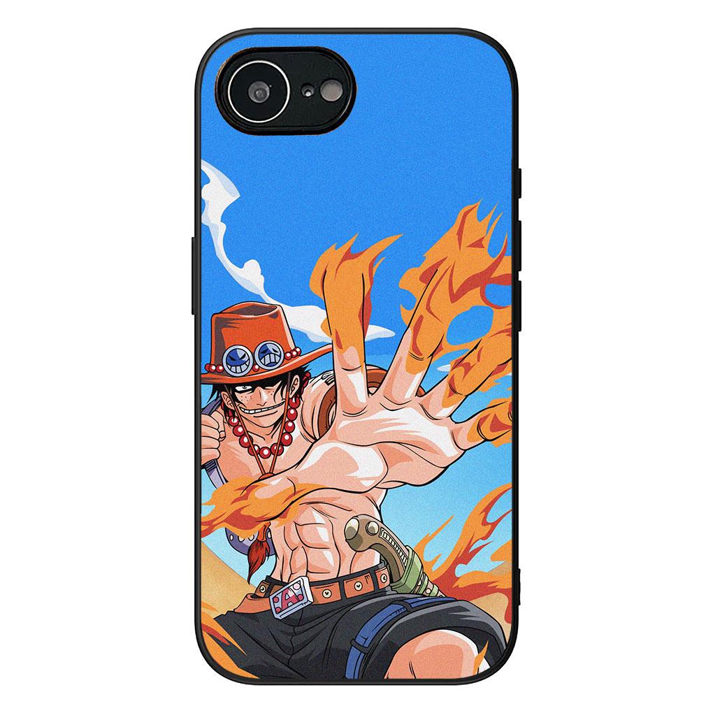Portgas One Luffy Pieces D Ace Phone Cover for Motorola Moto Edge 50 30 Fusion 40 NEO Ultra Pro E14 G20 E15 G35 G84 G13 G53 Case