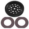 AXSPEED 48P 87T/93T Gearbox Spur Gear Main Gear for Ecx Axe 2WD 1/10 RC Car Monster Truck Upgrade Parts