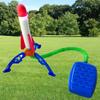 Kids' Outdoor Luminous Skyrocket Toy - Foot-Powered Rocket Launcher for Parent-Child Fun
