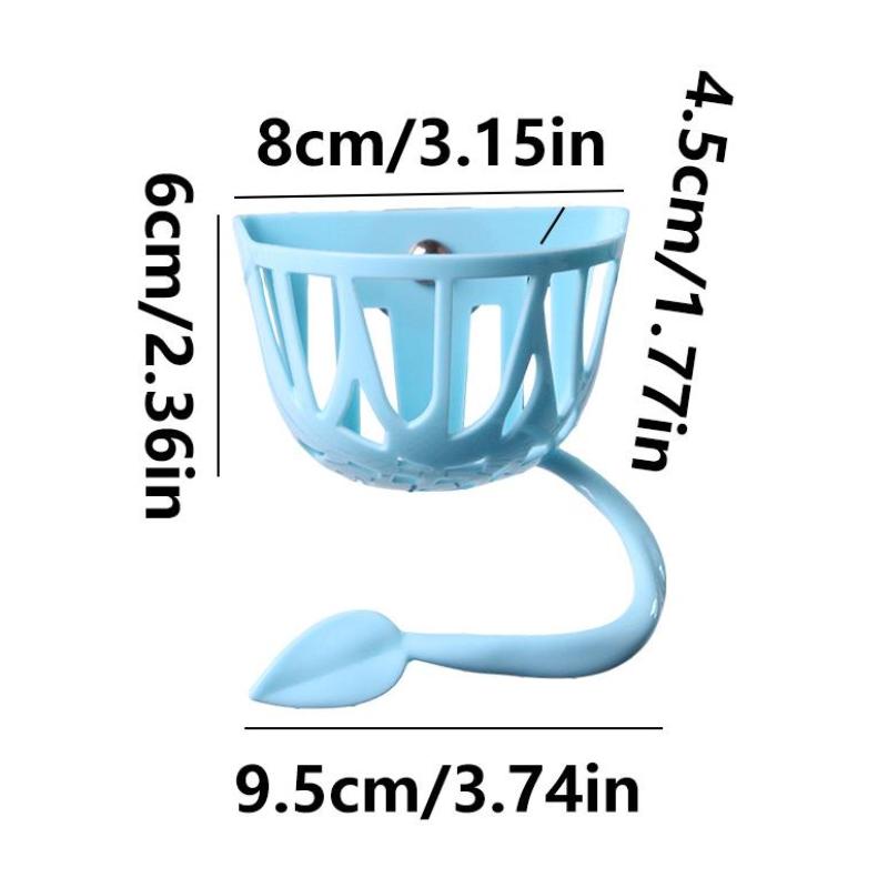 Multifunctional Parrot Feeder Bird Cage Fruit Vegetable Hanging Basket Hanging Creative Bird Feeder Basket Stand Up Toys
