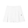 Logo Print Pleated Casual Shorts Women Shorts Standard-White F11W328806F-WT