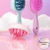 2 in 1 Hair Washing Brush Double Side Shampoo Brush Silicone Scalp Massage Brush Hair Shower Comb Bath Shower Brush