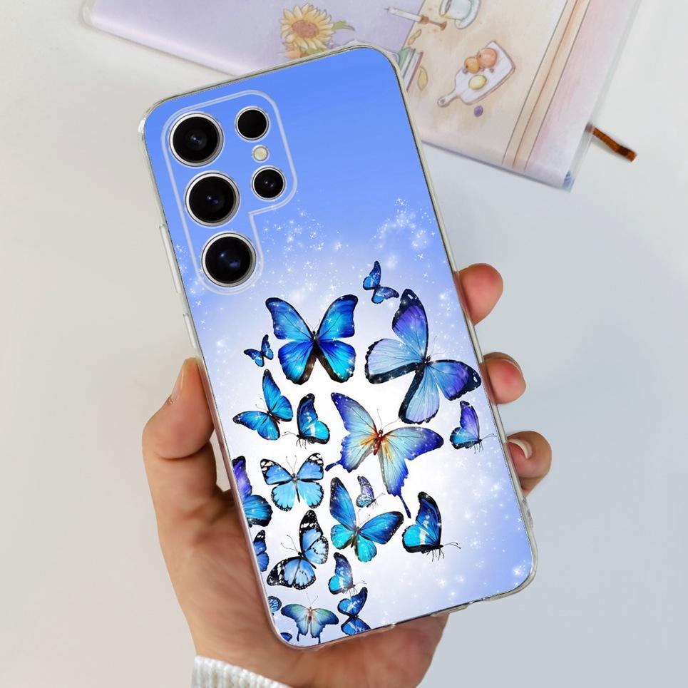 For Samsung Galaxy S24 Ultra Case S24 Plus Fashion Colorful Soft Cover Protective Phone Cases For Samsung S24Ultra S24 Plus Case