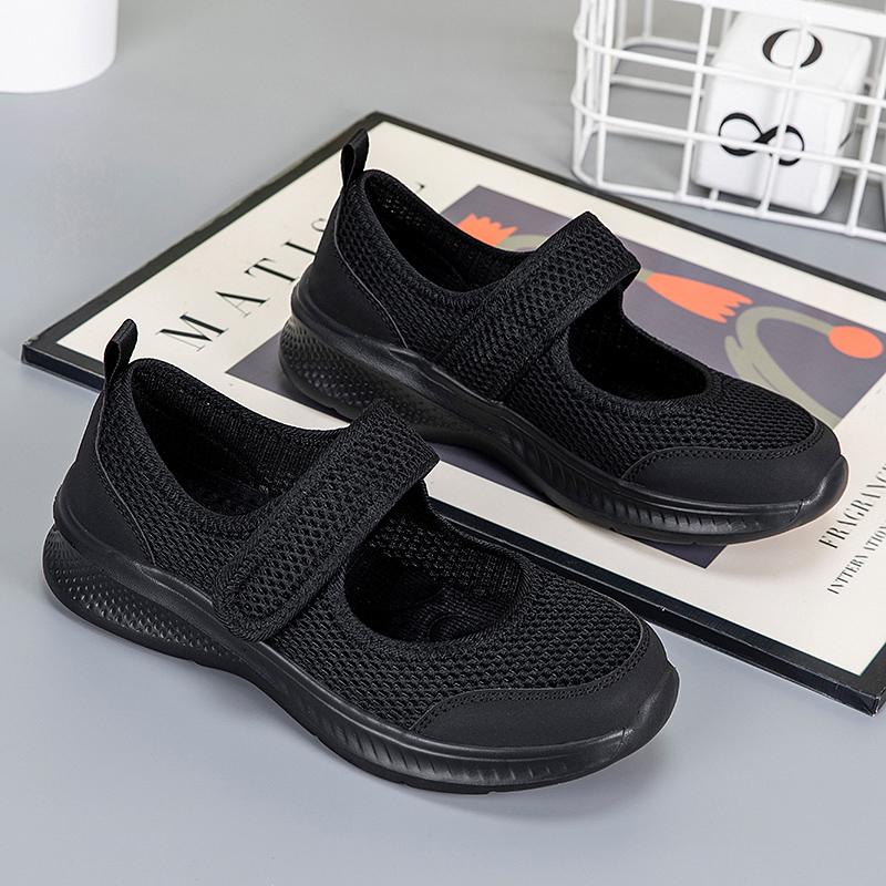 

Модные дышащие кроссовки для женщин 2025 Новые для ходьбы и улицы Женские кроссовки Сетчатая ткань Женская обувь 35