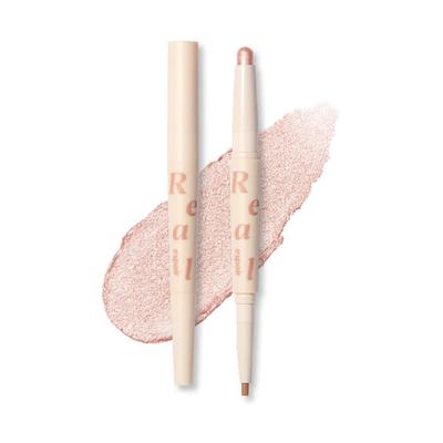 Espoir Tear Bag Liner Real Eye Dual Stick Champagne Beam Dual Type 2Step Stick Sombra para os olhos Tear Bag Makeup Tear Bag Liner Cosméticos coreanos Espoir