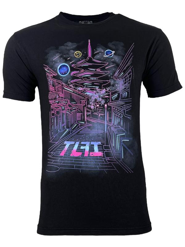 TLFI Unisex T-Shirt Dark Night Regular Fit Crew neck XL