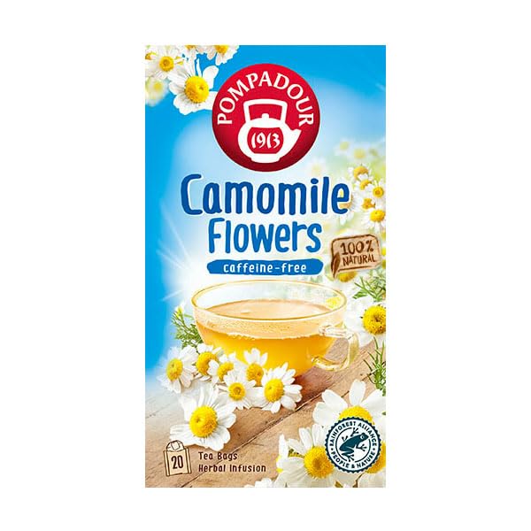 Pompadour Chamomile Flower 20 Tea Bags 71090 X 10 Sets