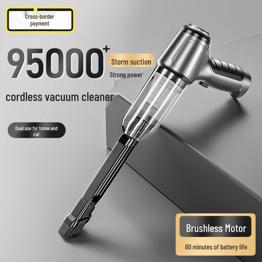 Rechargeable Wireless Handheld Car Vacuum Cleaner with Brushless Motor and High Power Dust Blower