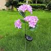 Solar Lotus Sunflower Garden Light for Outdoor Decoration