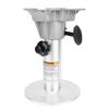 Boat Seating Pedestal 330 to 480mm Height Adjustable Aluminum Alloy Detachable Seating Base for Yacht RV Lounges