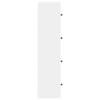 Bookshelf White 40x24x102 cm Engineered Wood