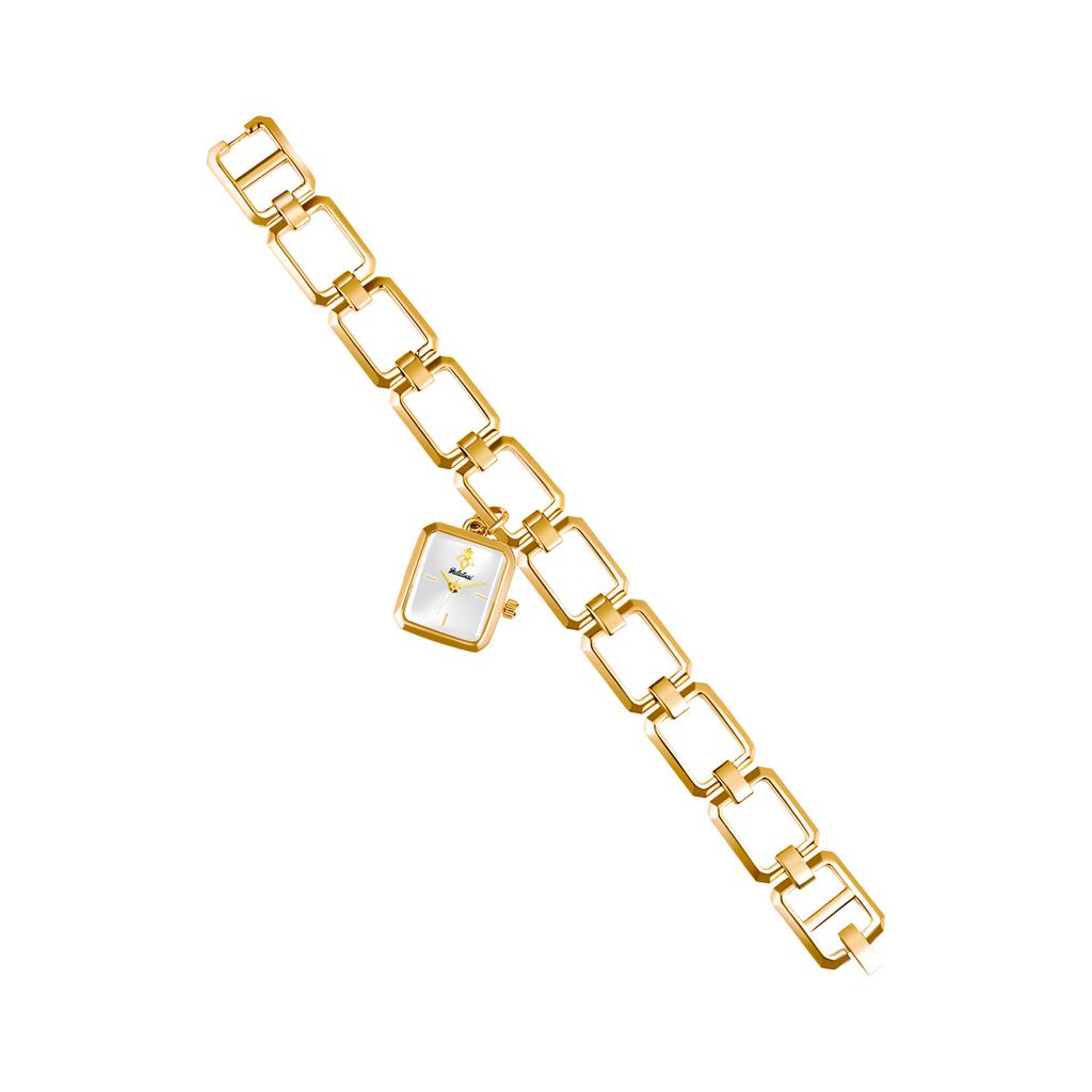 Square Women'S Watch Skeleton Strap Light Luxury Design Pendant Women'S Watch Pendant Bracelet Watch